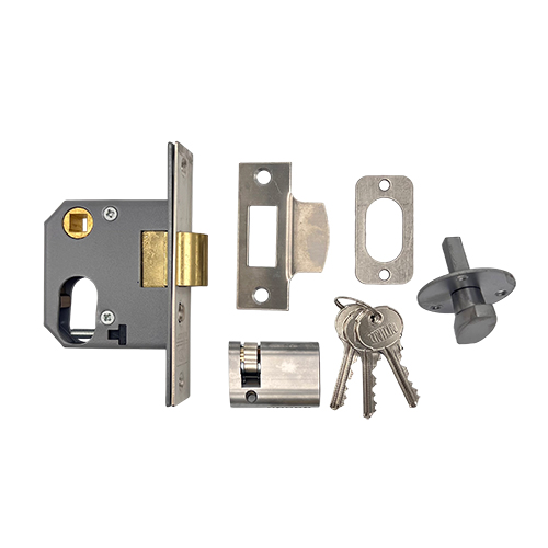 Union 2332 Oval Mortice Nightlatch Kit Complete With Oval Key & Key Cylinder - Image 3