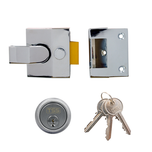 TSS 5 Pin Modern Non Deadlocking Nightlatch 40mm - Image 2