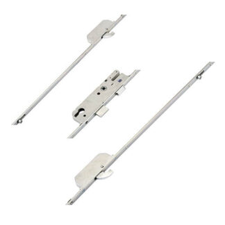 GU Europa Latch Deadbolt 2 Hooks 2 Rollers Split Spindle Multipoint Door Lock