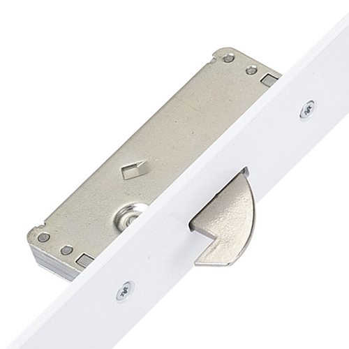 ERA Latch Deadbolt 2 Hooks Split Spindle 44mm Flat White Faceplate Multipoint Door Lock - Image 3