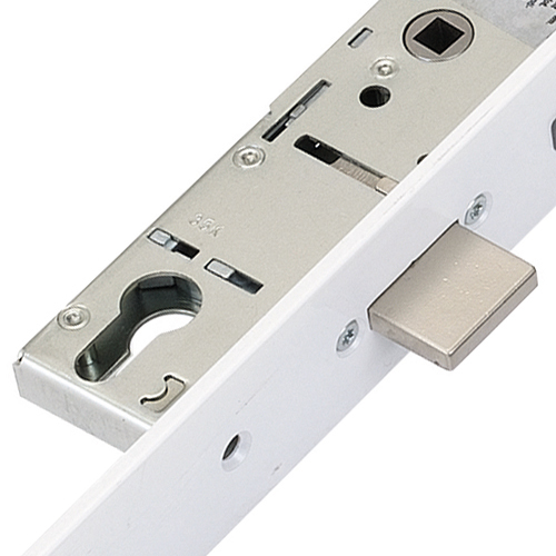 ERA Latch Deadbolt 2 Hooks Split Spindle 44mm Flat White Faceplate Multipoint Door Lock - Image 4
