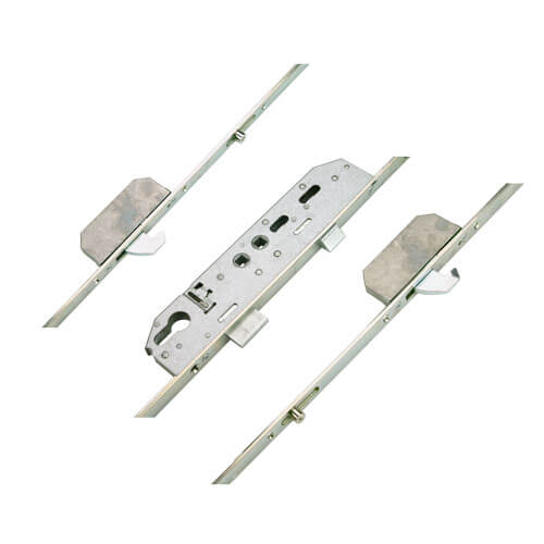 Mila Latch Deadbolt 2 Rollers 2 Hooks Double Spindle Multipoint Door Lock