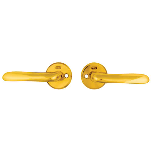 Assa Round Rose Lever Lever Unsprung