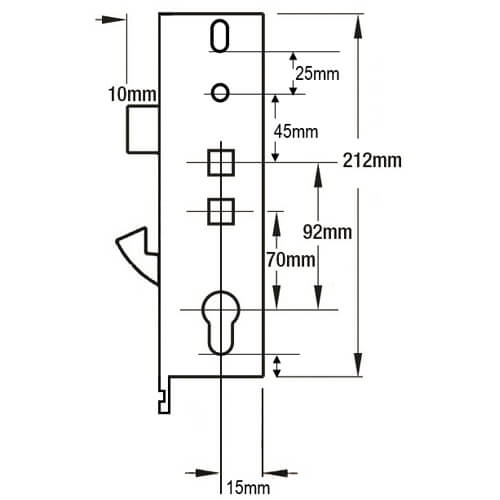 Yale Asgard Copy Gearbox - Lift Lever or Double Spindle - Image 2
