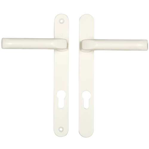 Hoppe Tokyo Lever Lever UPVC Multipoint Door Handles - 92mm PZ Unsprung 203mm Screw Centres - Image 3