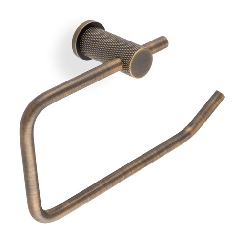 Alexander & Wilks AW450AB Brunel Diamond Knurled Toilet Roll Holder (LEAD TIME: 2-3 DAYS)