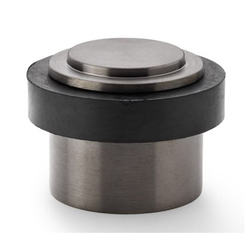 Alexander & Wilks AW603DBZPVD Plain Floor Mounted Door Stop - Dark Bronze PVD (LEAD TIME: 2-3 DAYS)