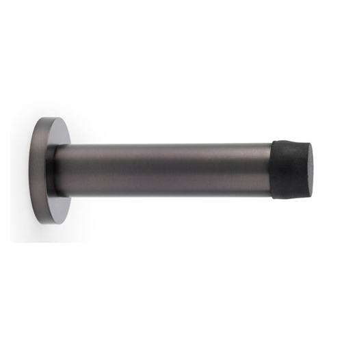 Alexander & Wilks AW616DBZ Cylinder Projection Door Stop On Rose - Dark Bronze (LEAD TIME: 2-3 DAYS)