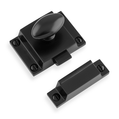 Alexander & Wilks AW730BL Cupboard Latch Black (LEAD TIME: 2-3 DAYS)