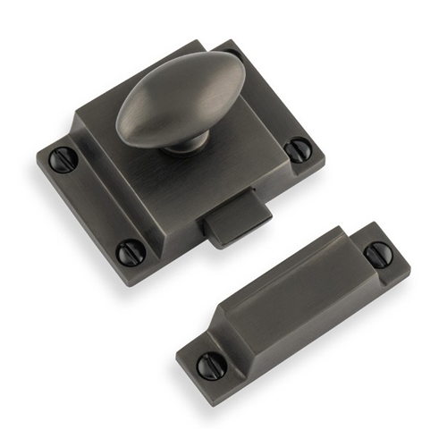Alexander & Wilks AW730DBZPVD Cupboard Latch - Dark Bronze PVD (LEAD TIME: 2-3 DAYS)