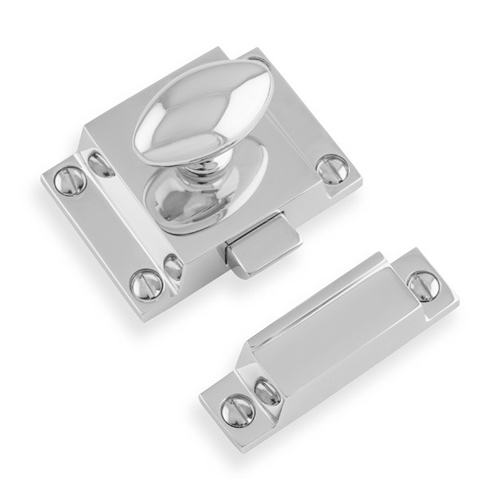 Alexander & Wilks AW730PC Cupboard Latch - Polished Chrome (LEAD TIME: 2-3 DAYS)