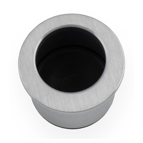 Alexander & Wilks AW992SC Round Sliding Door Finger Edge Pull (LEAD TIME: 2-3 DAYS)