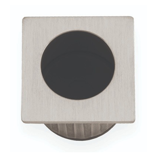 Alexander & Wilks AW993SN Sliding Door Finger Edge Pull Square - Satin Nickel (LEAD TIME: 2-3 DAYS)