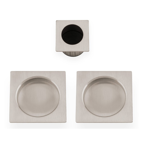 Alexander & Wilks AW995SN Square Sliding Door Pull Kit (LEAD TIME: 2-3 DAYS)
