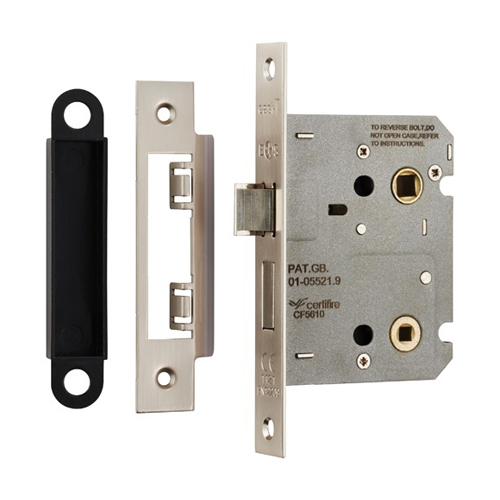 Eurospec BAE5030SN Easi-T Residential Bathroom Lock 78mm (LEAD TIME: 2-3 DAYS)
