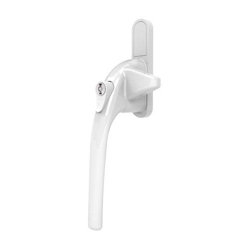 Mila BX056178 Cockspur Window Handle L/H White (LEAD TIME: 2-3 DAYS)