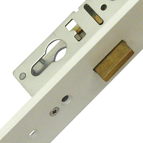 Fullex Crimebeater Latch Deadbolt 2 Hooks Flat 44mm White Faceplate Double Spindle Multipoint Door Lock - Image 4