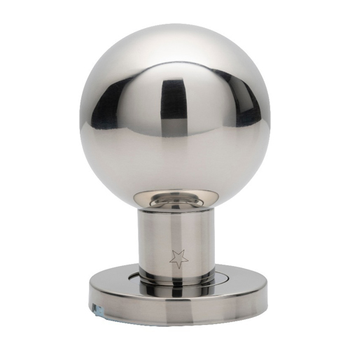 Eurospec CSK1058BSS Mortice Knob On Sprung Round Rose (LEAD TIME: 2-3 DAYS)