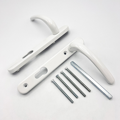 Fab & Fix Windsor Lever Lever UPVC Multipoint Door Handles - 92mm PZ Sprung 122mm Screw Centres - Image 7