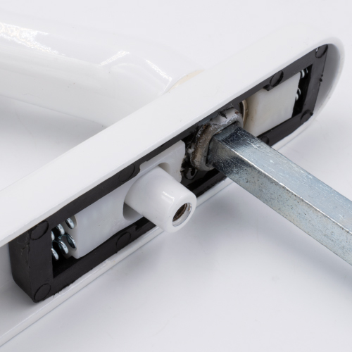 Fab & Fix Windsor Lever Moveable Pad UPVC Multipoint Door Handles - 92mm PZ Sprung 122mm Screw Centres - Image 7