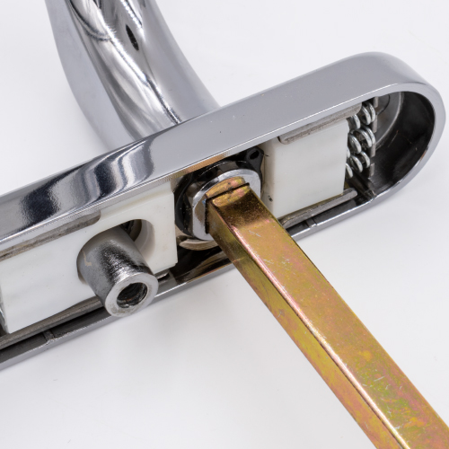 Fab & Fix Windsor Blank Lever Lever UPVC Multipoint Door Handles - 92mm PZ Sprung 122mm Screw Centres - Image 2