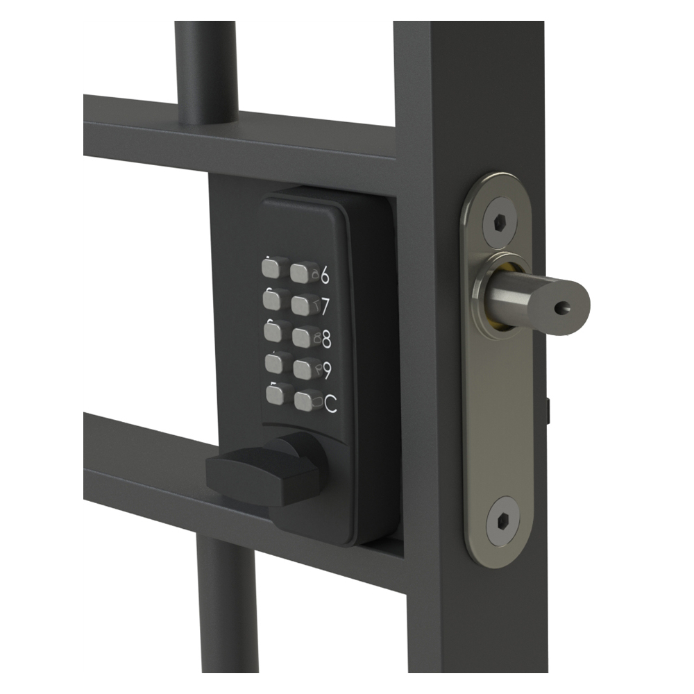 Gatemaster DGLS SelectPro Code Single Sided Keypad Lock for Metal Gates (LEAD TIME: 2-3 DAYS) - Image 4