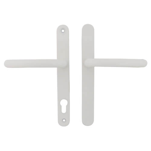 Fab & Fix Balmoral Blank Lever Lever UPVC Multipoint Door Handles - 92mm PZ Sprung 212mm Screw Centres - Image 5