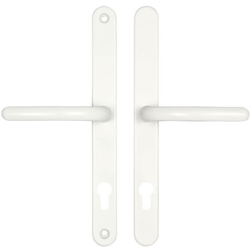 Fab & Fix Universal Lever Lever UPVC Multipoint Door Handles - 92mm PZ Sprung 265mm Screw Centres - Image 3