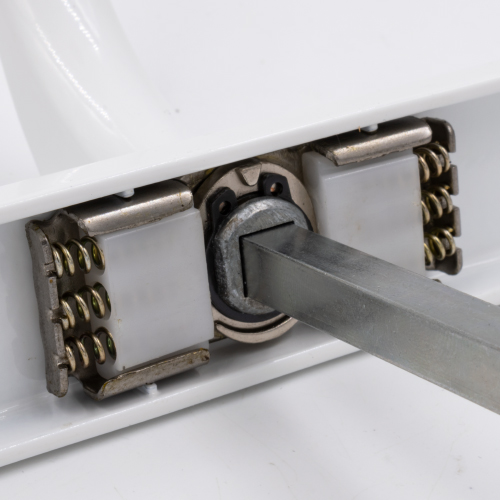 Fab & Fix Universal Lever Lever UPVC Multipoint Door Handles - 92mm PZ Sprung 265mm Screw Centres - Image 6