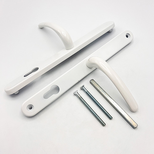 Fab & Fix Universal Lever Lever UPVC Multipoint Door Handles - 92mm PZ Sprung 265mm Screw Centres - Image 5