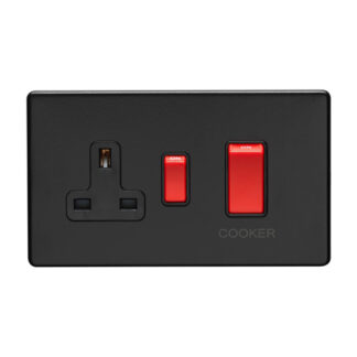 Eurolite ECMB45ASWASB 45Amp Switch with a socket (LEAD TIME: 2-3 DAYS)