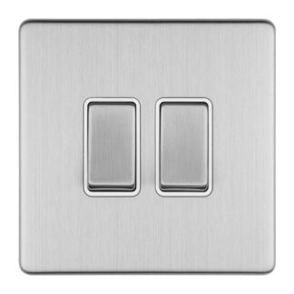 Eurolite ECSS2SWW 2-Gang 10Amp 2-Way Switch (LEAD TIME: 2-3 DAYS)