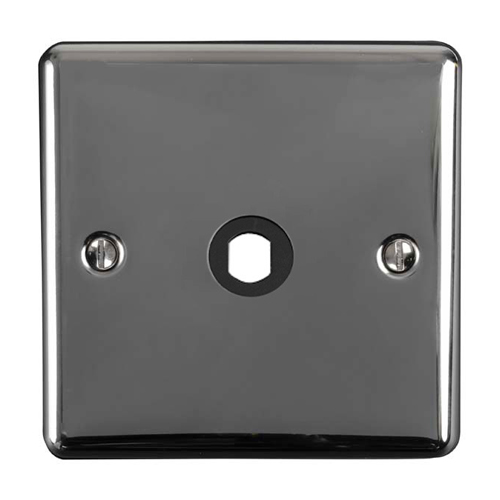 Eurolite EN1DIMBN Dimmer Switch Plate-Black Nickel-1-Gang (LEAD TIME: 2-3 DAYS)