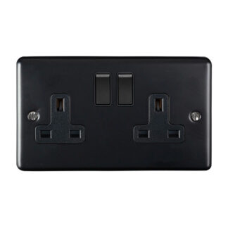 Eurolite EN2SOMBB 2-Gang Socket (LEAD TIME: 2-3 DAYS)