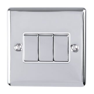 Eurolite EN3SWPCW 3-Gang Switch (LEAD TIME: 2-3 DAYS)