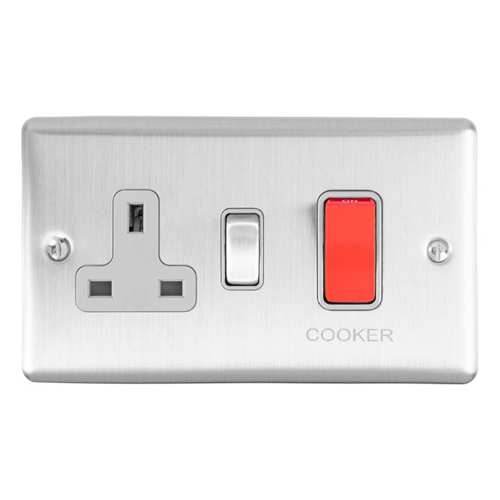 Eurolite EN45ASWASSSG 45Amp Switch with a Socket (LEAD TIME: 2-3 DAYS)