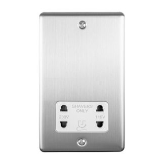 Eurolite ENSHSSSW Shaver Socket (LEAD TIME: 2-3 DAYS)