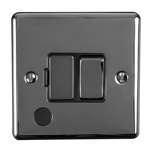 Eurolite ENSWFFOBNB Switched Fuse Spur with Flex Outlet (LEAD TIME: 2-3 DAYS)