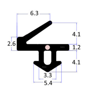FLIP006 Flipper Gasket