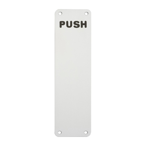 Eurospec FPP43002SAA Push Finger Plate (LEAD TIME: 2-3 DAYS)