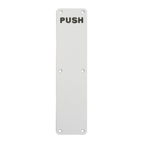 Eurospec FPP43502SAA Push Finger Plate (LEAD TIME: 2-3 DAYS)
