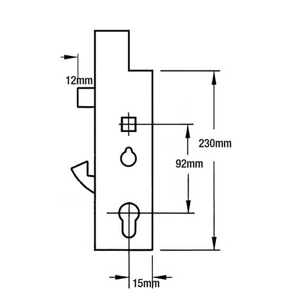 Fullex XL Genuine Gearbox - Lift Lever - Image 3
