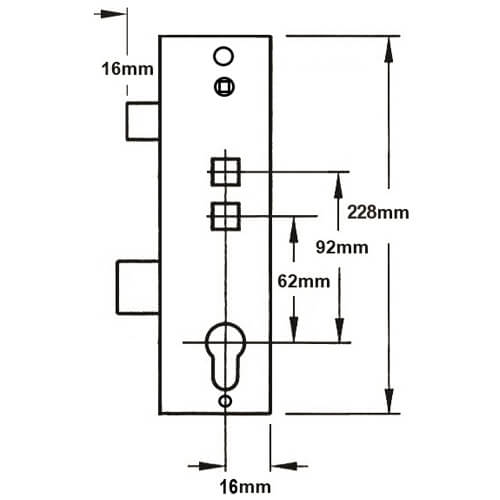Goldline Multipoint Gearbox - Lift Lever or Double Spindle - Image 2