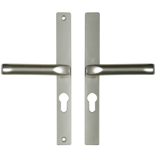 Hoppe London Lever Lever UPVC Multipoint Door Handles - 48mm PZ Sprung 215mm Screw Centres - Image 3