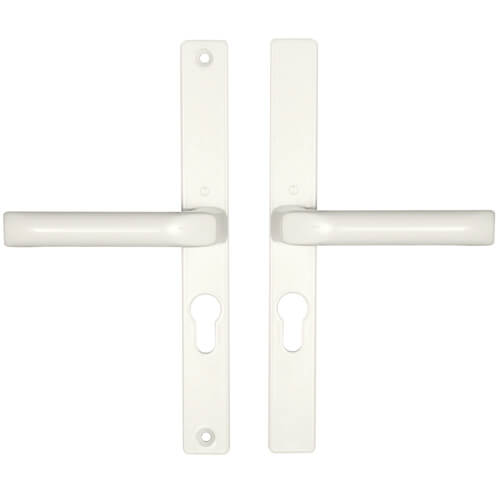 Hoppe London Lever Lever UPVC Multipoint Door Handles - 48mm PZ Sprung 215mm Screw Centres - Image 4