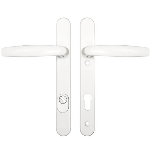 Hoppe Atlanta PAS24 Lever Lever UPVC Multipoint Door Handles - 92mm PZ Unsprung 122mm Screw Centres - Image 4