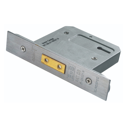 Eurospec LDS5330SSS Easi-T 3 Lever Deadlock 76mm (LEAD TIME: 2-3 DAYS)
