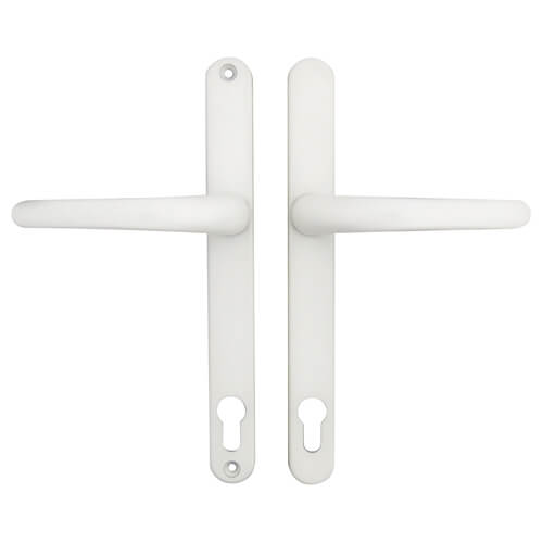 Millenco Lever Lever UPVC Multipoint Door Handles - 117mm PZ Sprung 237mm Screw Centres - Image 2