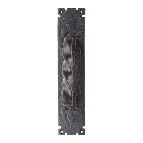 Carlisle Brass LF5101 Barley Twist Pull Handle On Backplate (LEAD TIME: 2-3 DAYS)