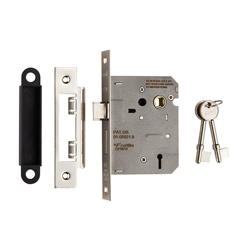 Eurospec LSE5330NP Contract 3 Lever Sashlock 76mm (LEAD TIME: 2-3 DAYS)